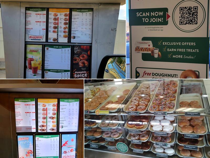 Krispy Kreme Menu