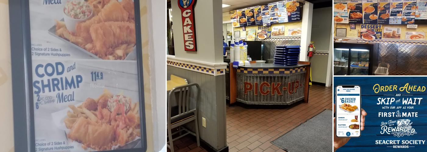 Long John Silver's Menu