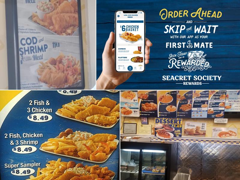 Long John Silver's Menu
