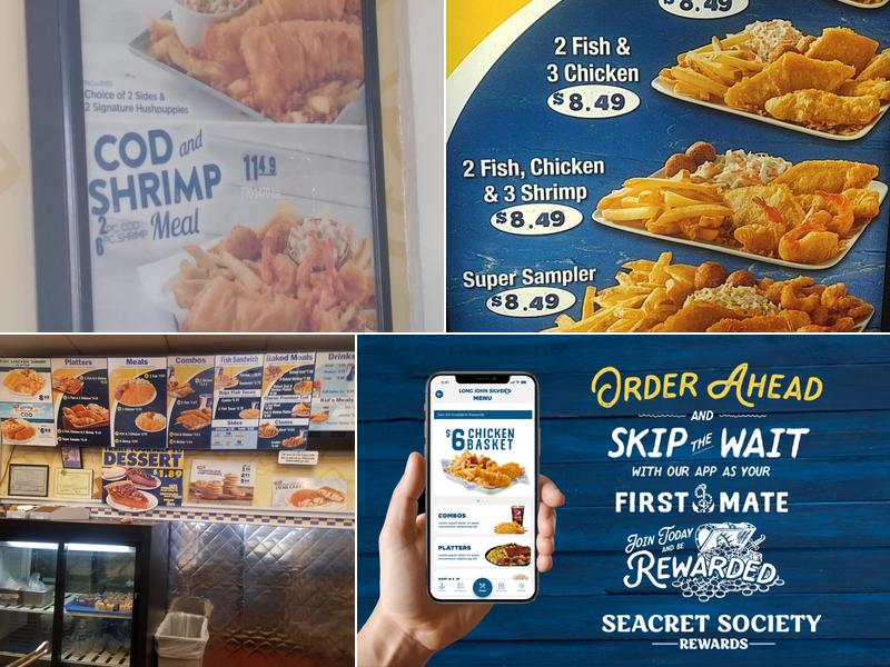 Long John Silver's Menu