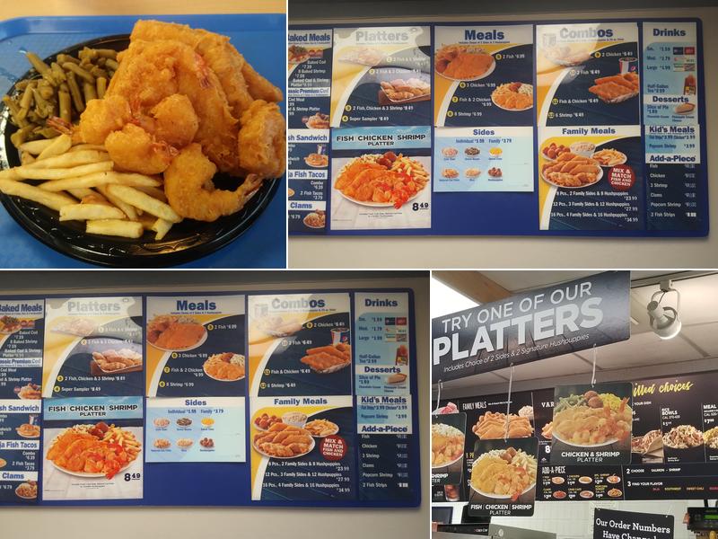 Long John Silver's Menu