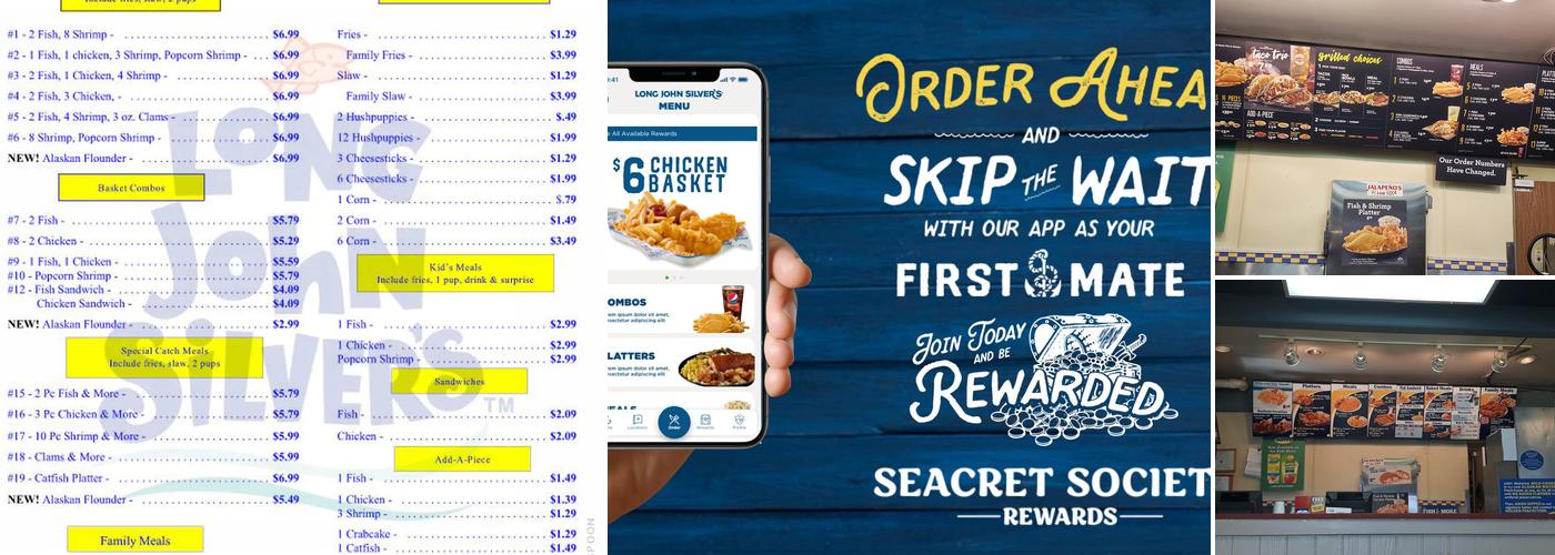 Long John Silver's Menu