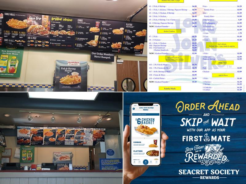 Long John Silver's Menu