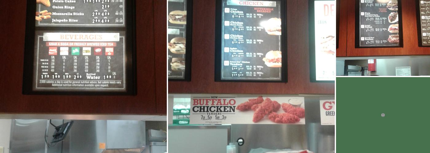 Arby's Menu