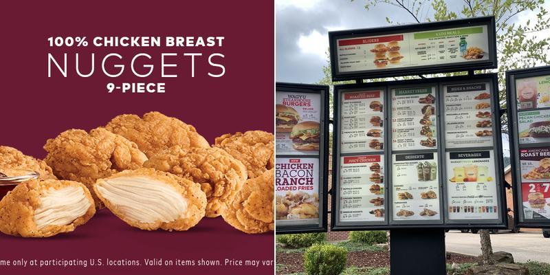 Arby's Menu