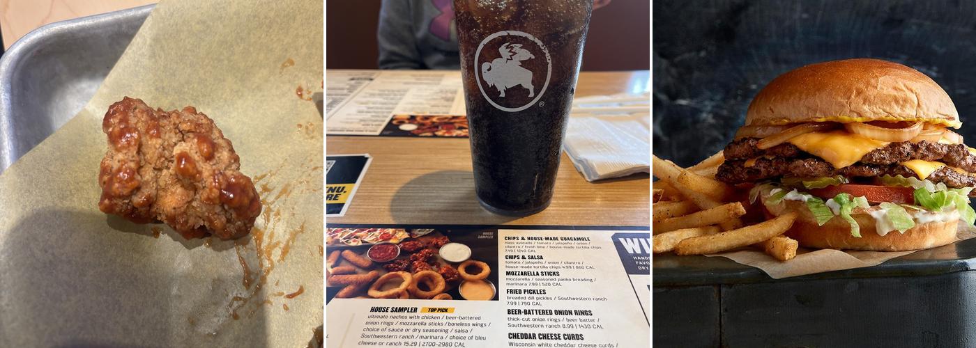 Buffalo Wild Wings Menu
