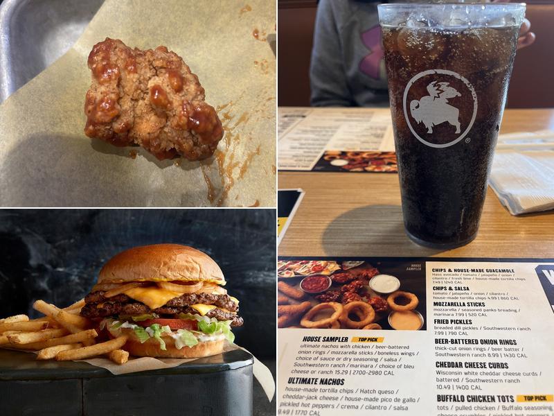 Buffalo Wild Wings Menu