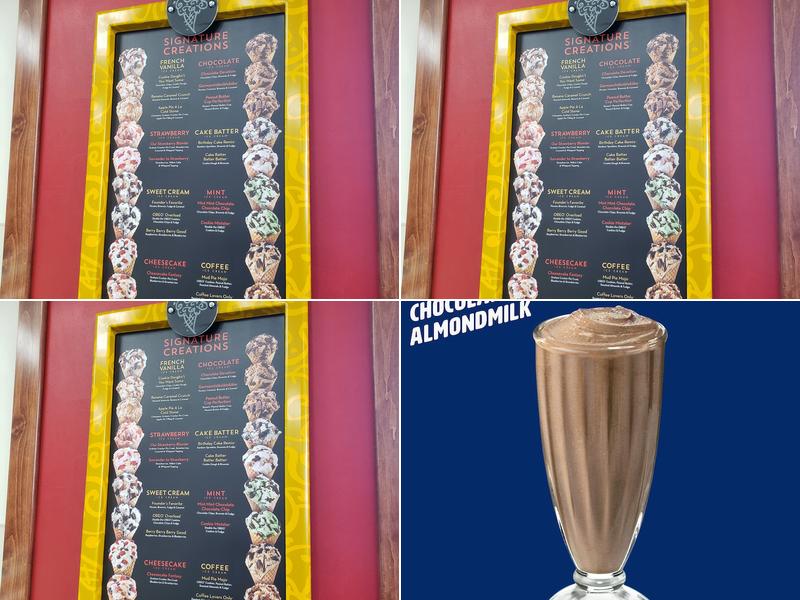 Cold Stone Creamery Menu