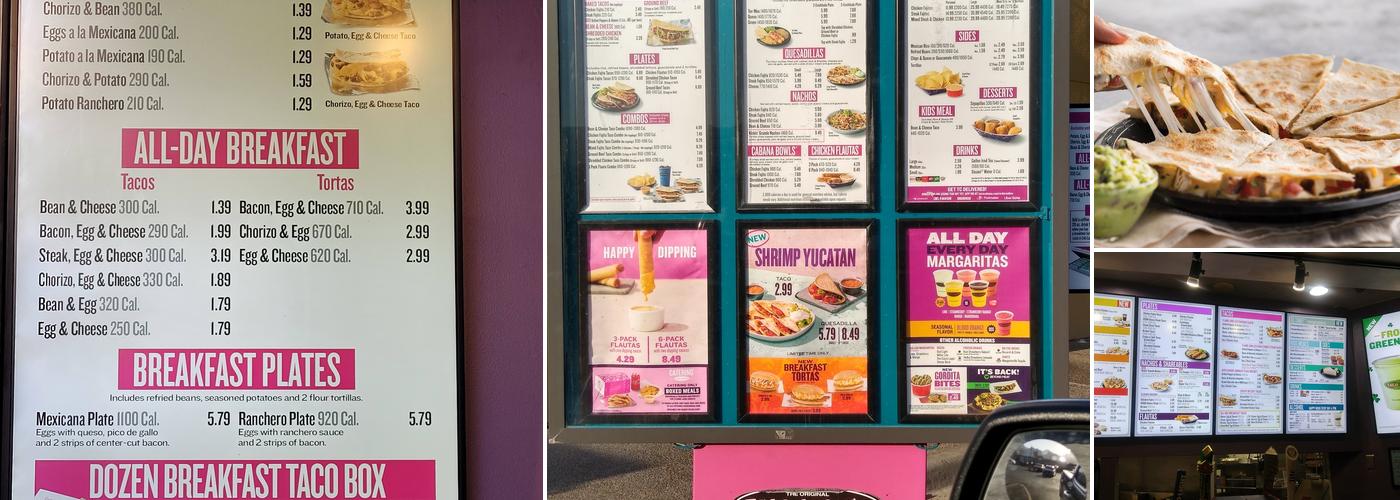 Taco Cabana Menu