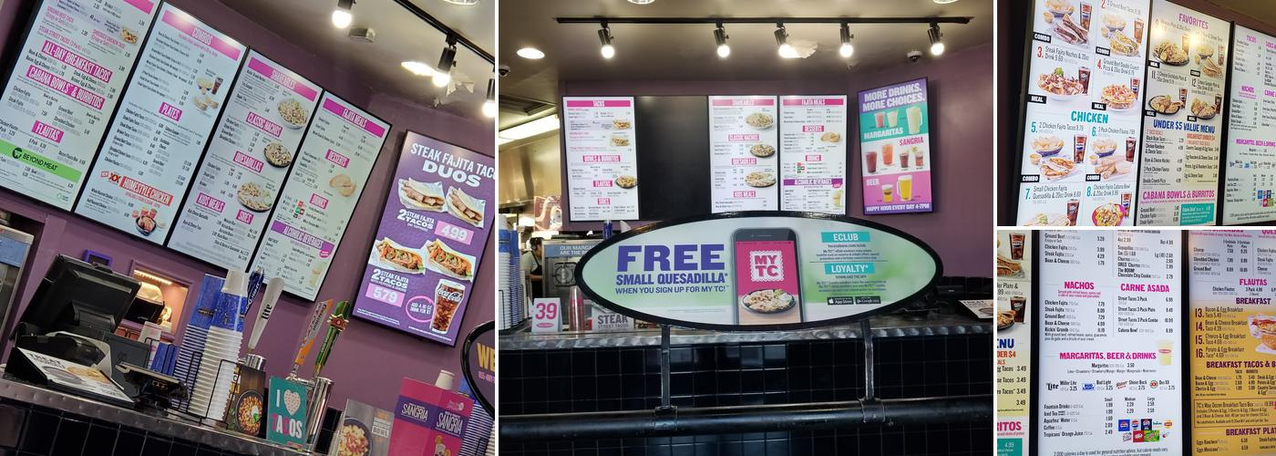 Taco Cabana Menu