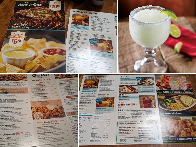 Cheddar's Scratch Kitchen Menu