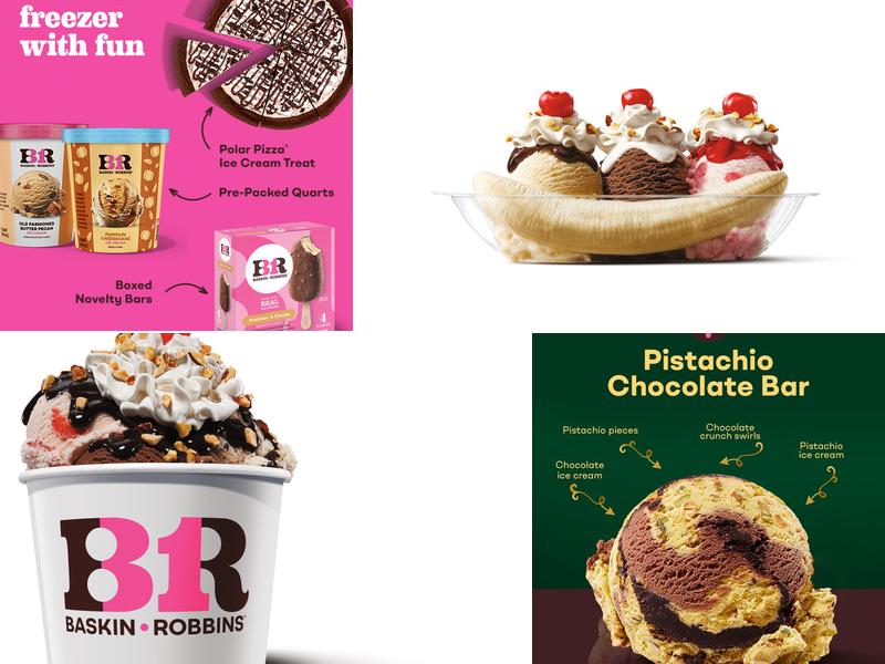 Baskin-Robbins Menu