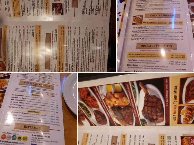 Texas Roadhouse Menu