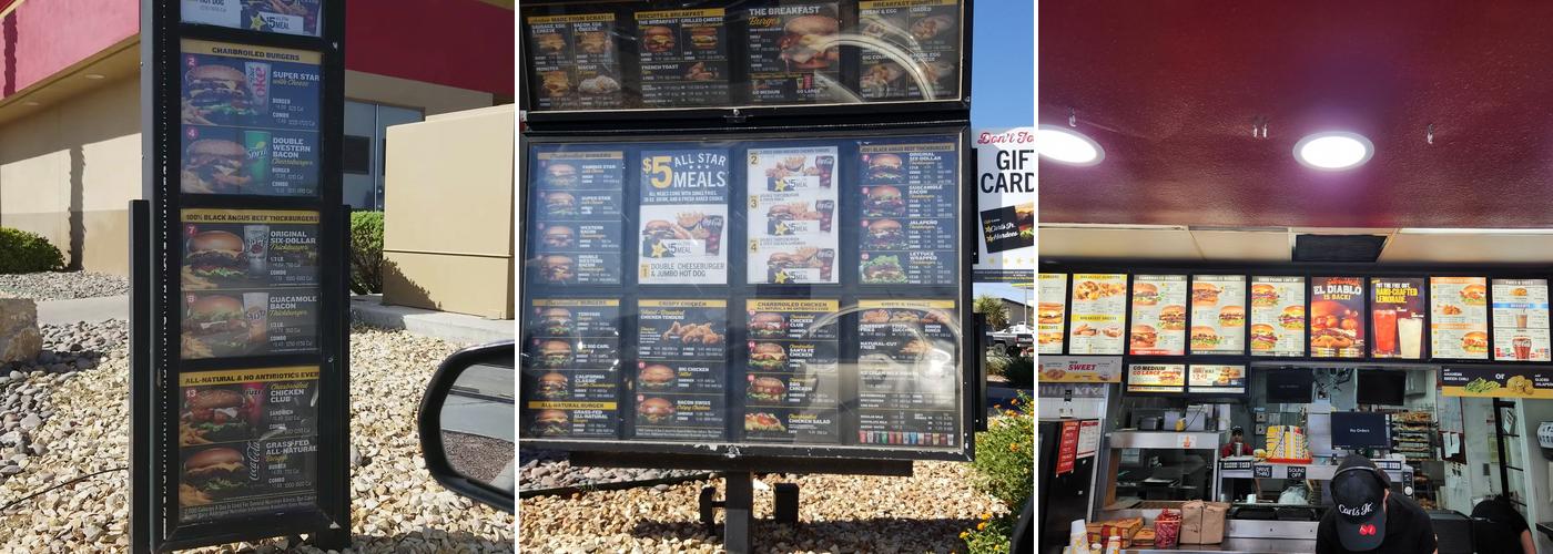 Carl’s Jr. Menu