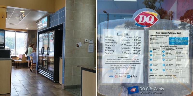 Dairy Queen Grill & Chill Menu