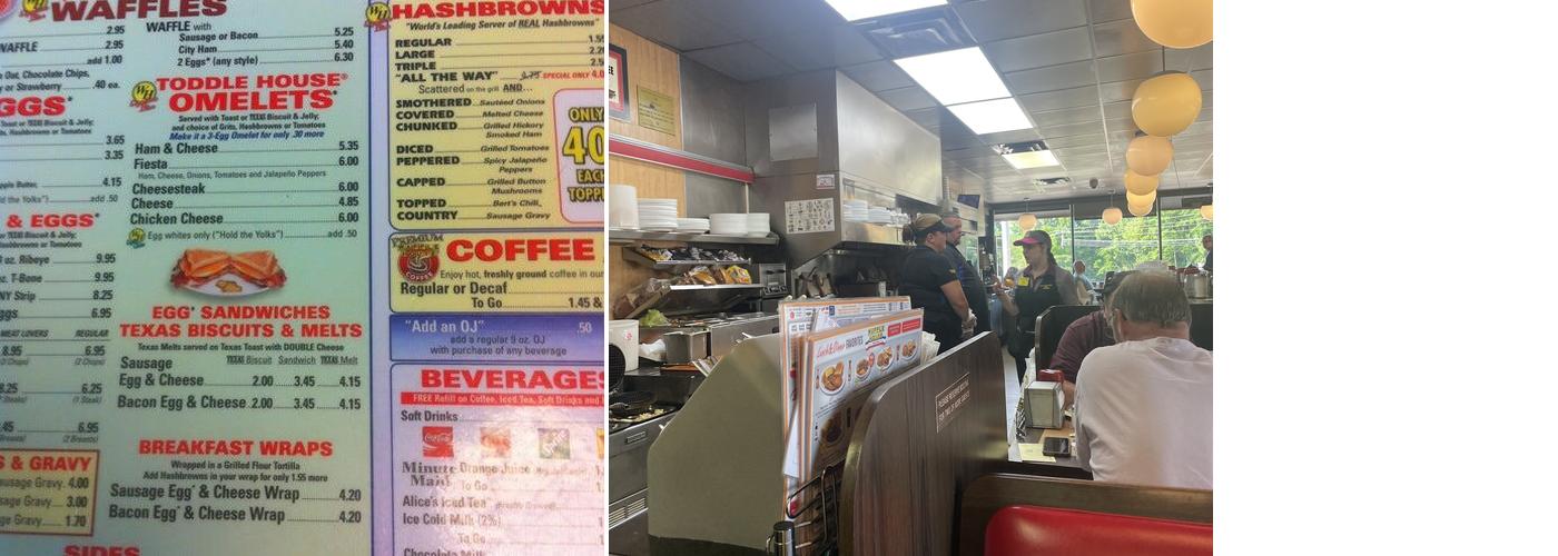 Waffle House Menu