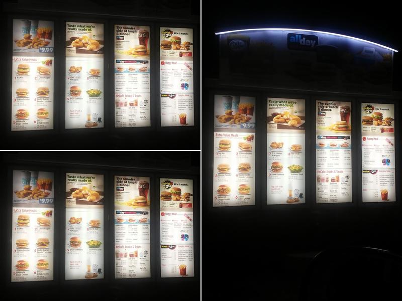 McDonald's Menu
