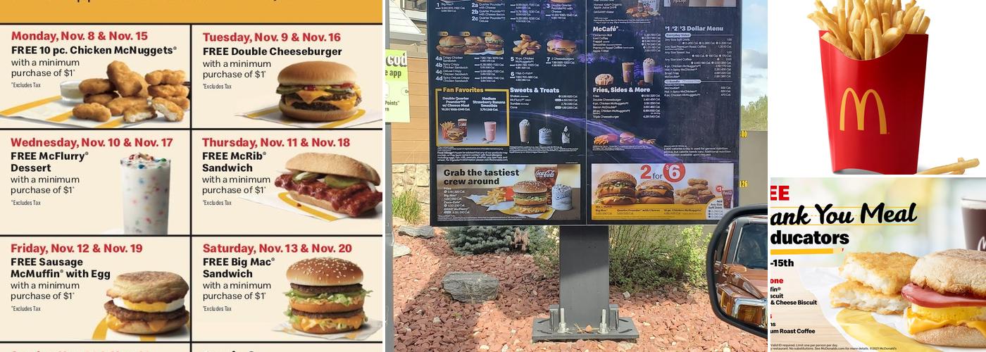 McDonald's Menu