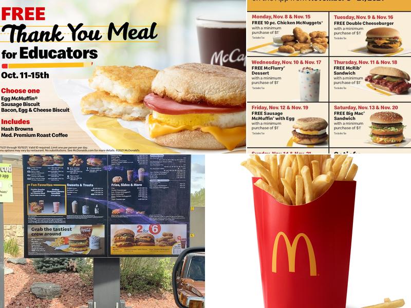 McDonald's Menu