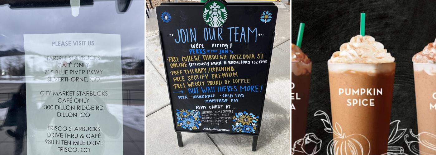 Starbucks Menu