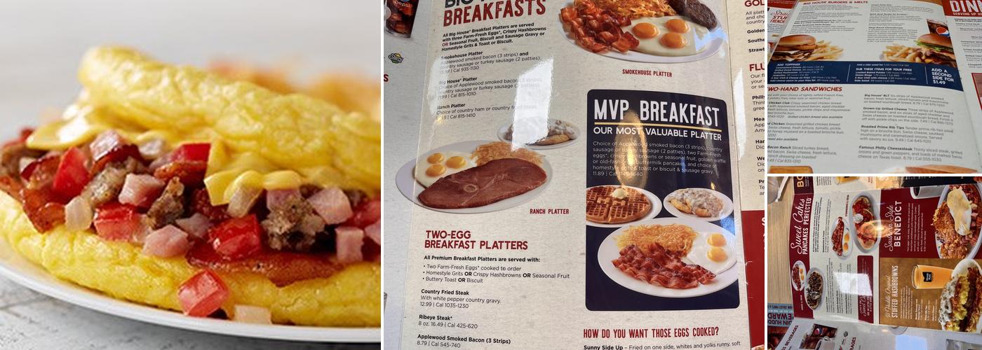 Huddle House Menu