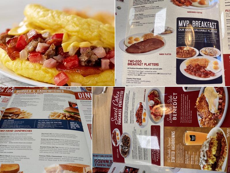 Huddle House Menu