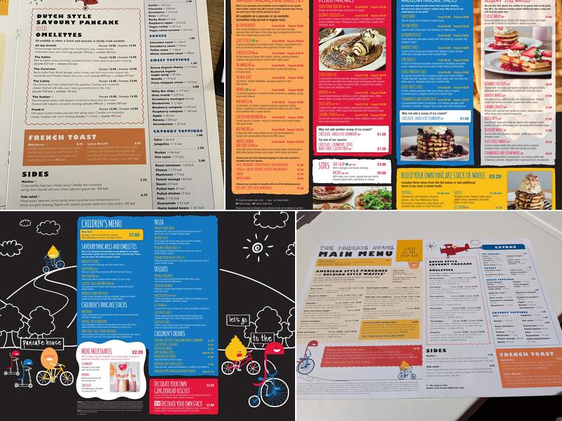 The Pancake House Menu