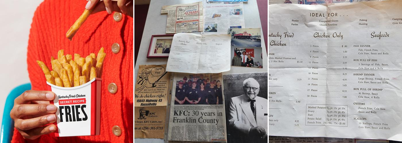 KFC Menu