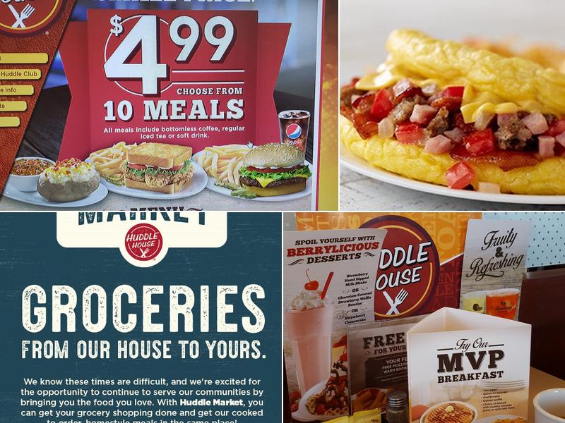 Huddle House Menu