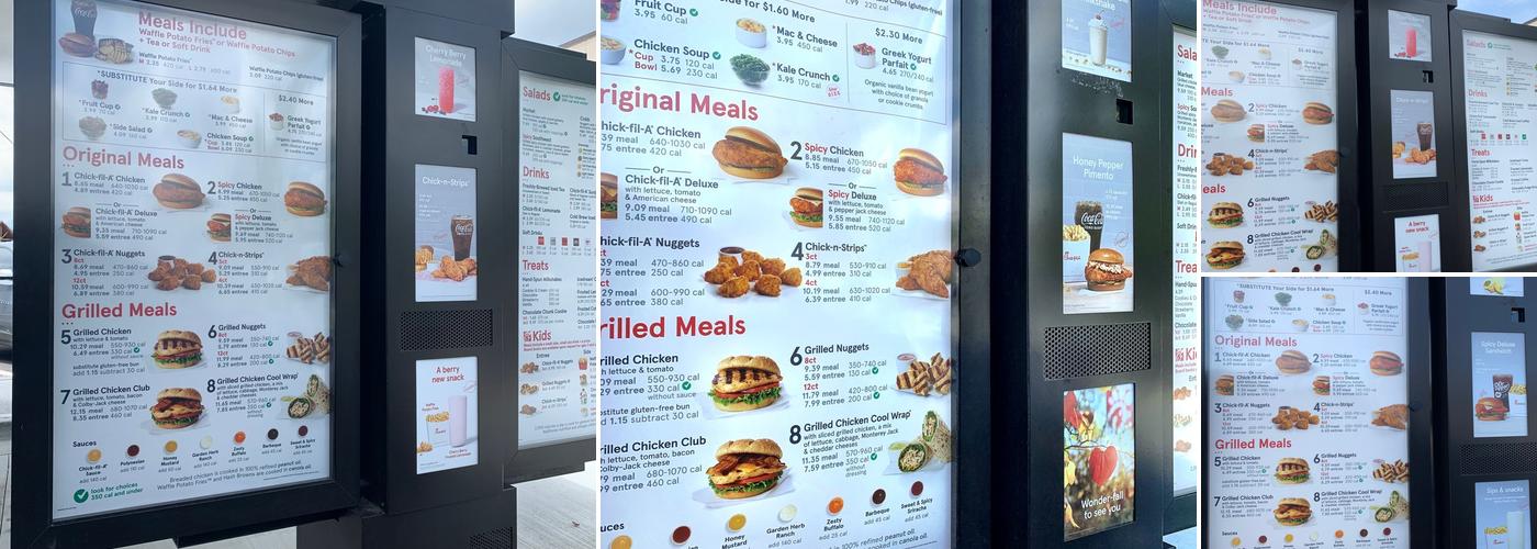 Chick-fil-A Menu