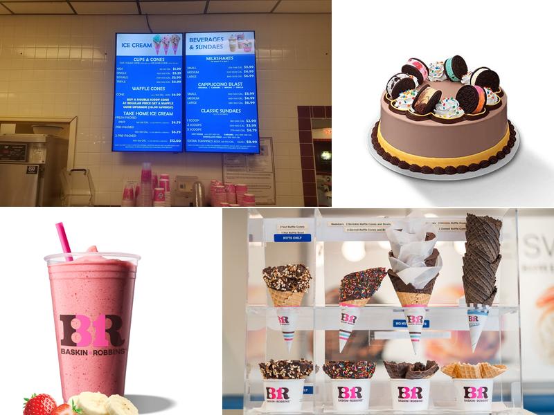Baskin-Robbins Menu