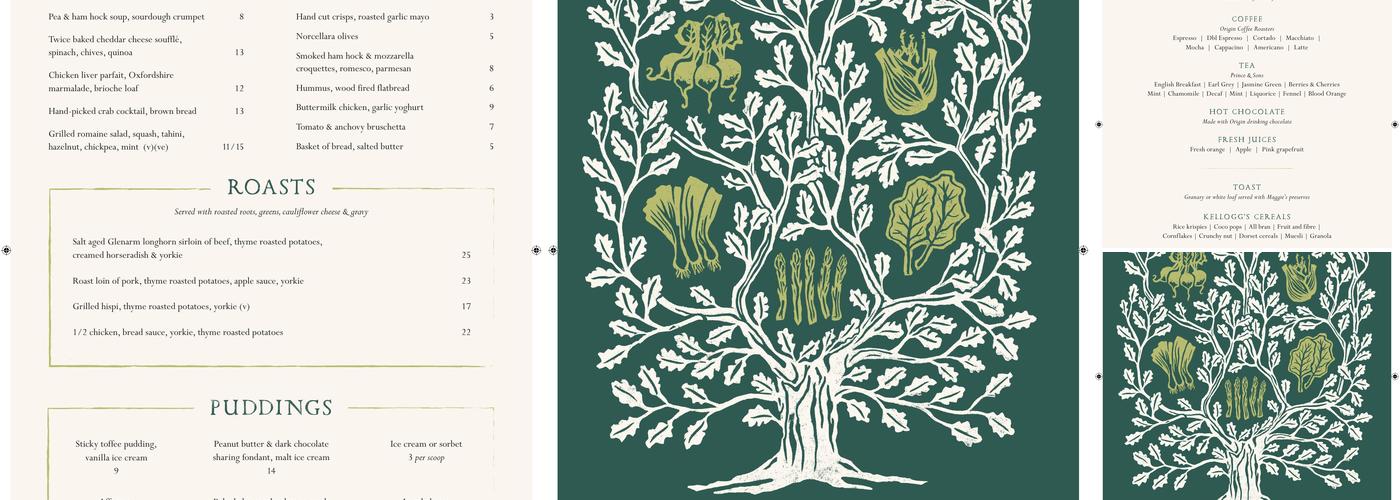 The Swan, Ascott-under-Wychwood Cotswolds Menu