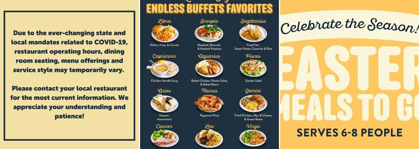 Golden Corral Buffet & Grill Menu