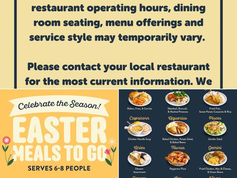 Golden Corral Buffet & Grill Menu