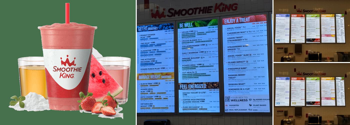 Smoothie King Menu