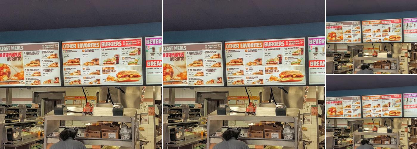 Burger King Menu