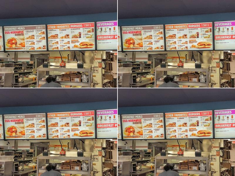 Burger King Menu