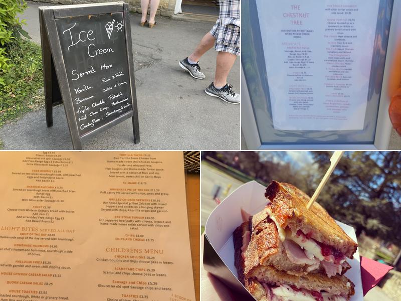 The Chestnut Tree Menu