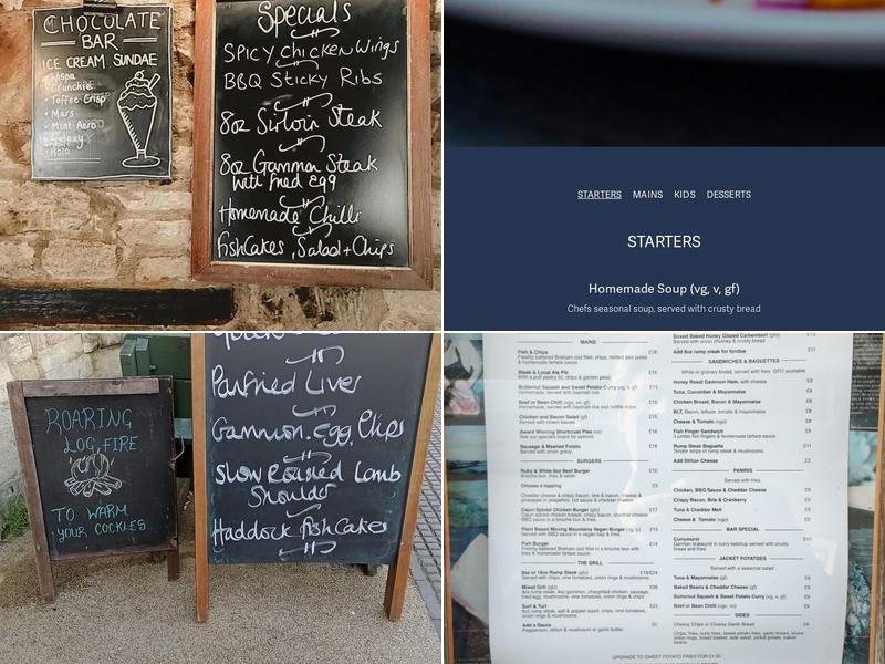 The Cotswold Arms Menu