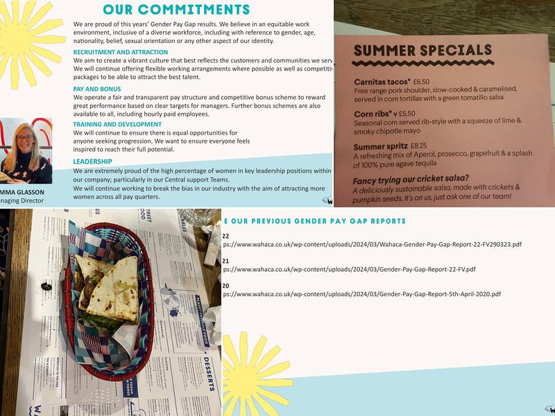 Wahaca Wimbledon Menu