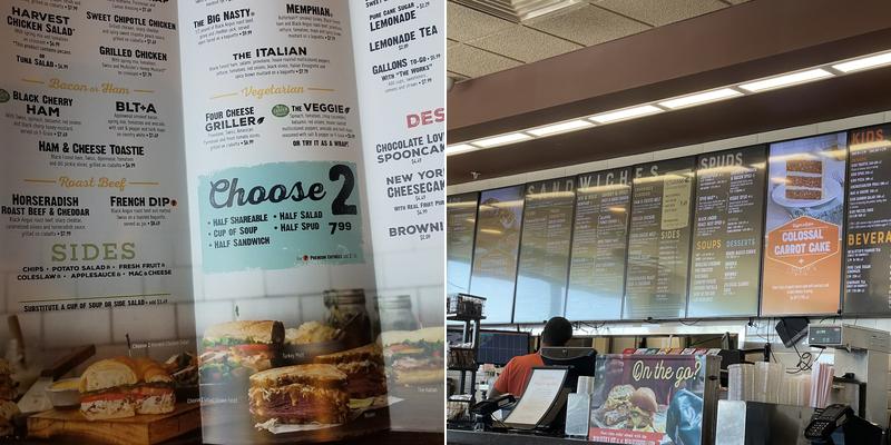 McAlister's Deli Menu