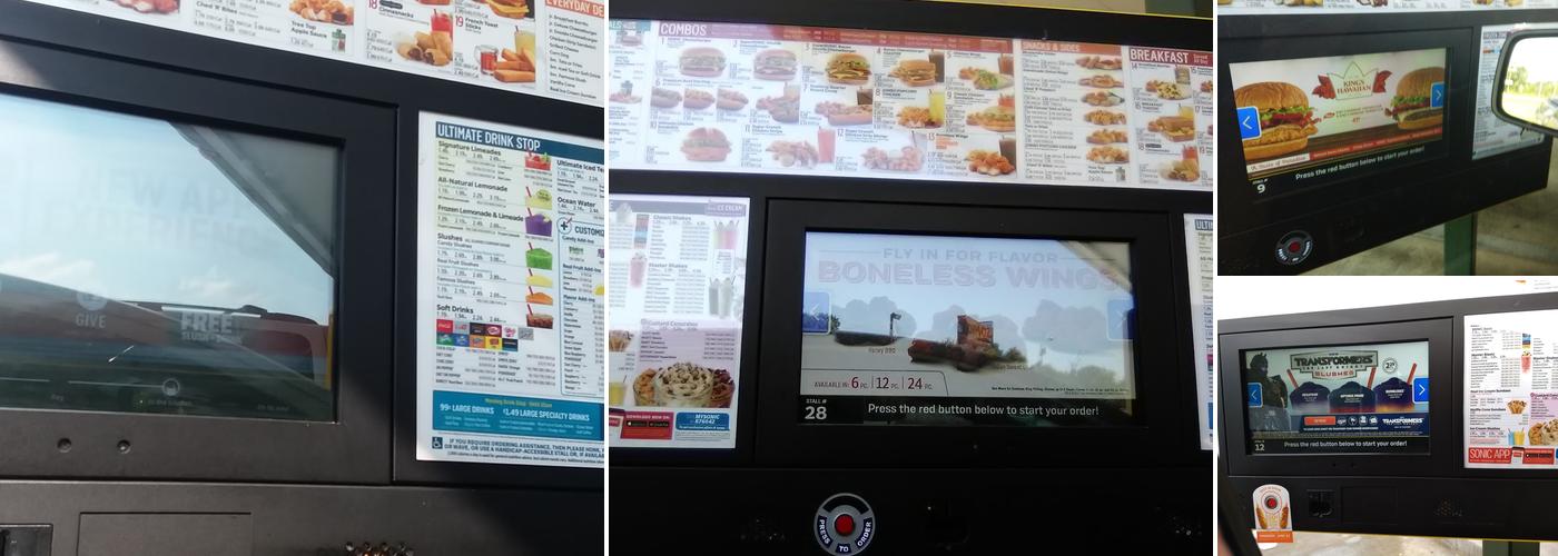 Sonic Drive-In Menu