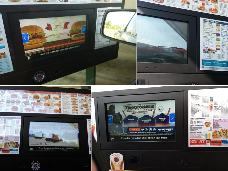 Sonic Drive-In Menu