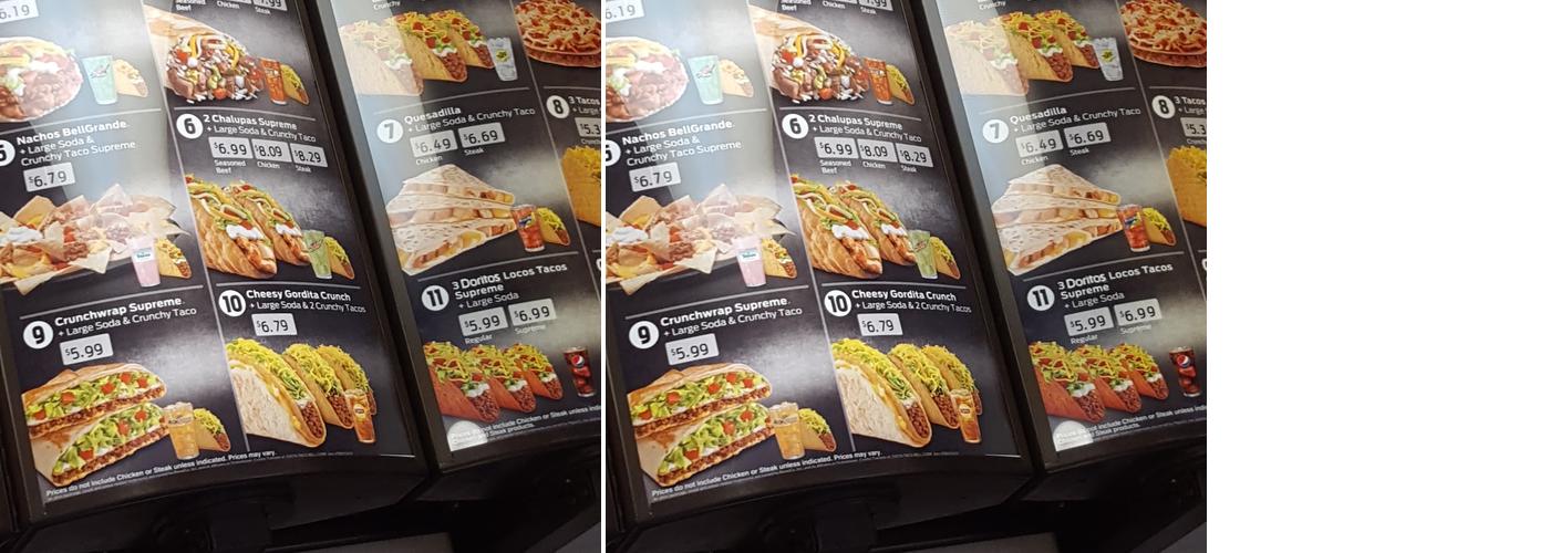 Taco Bell Menu