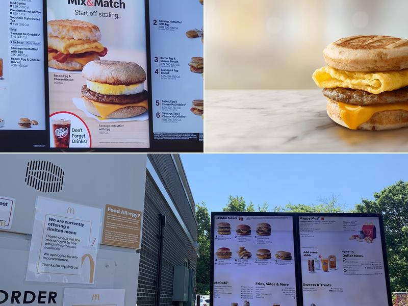 McDonald's Menu