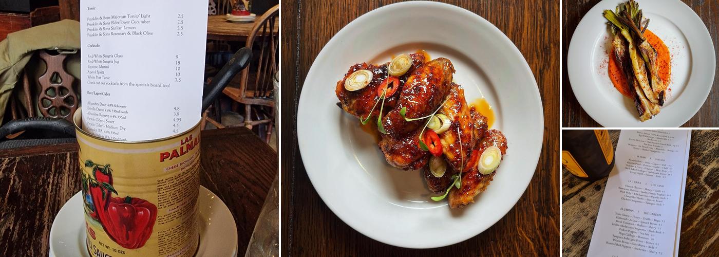 La Bobina Cirencester - Spanish Tapas & Wine Bar Menu