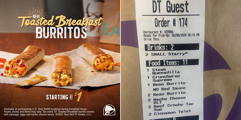 Taco Bell Menu