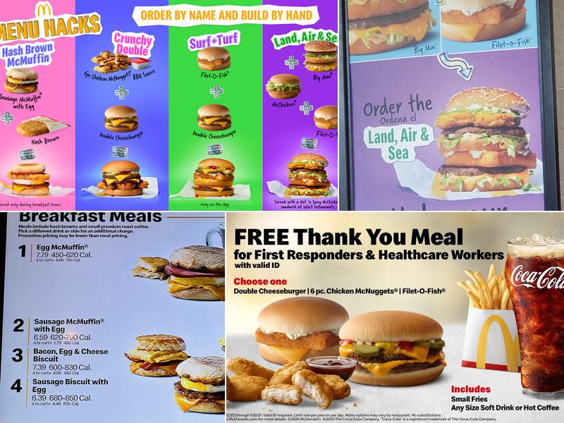 McDonald's Menu