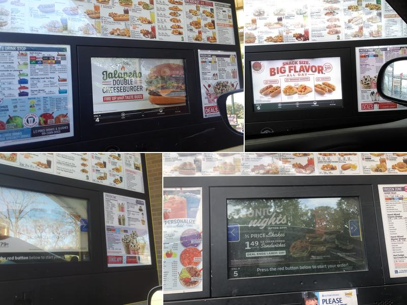 Sonic Drive-In Menu