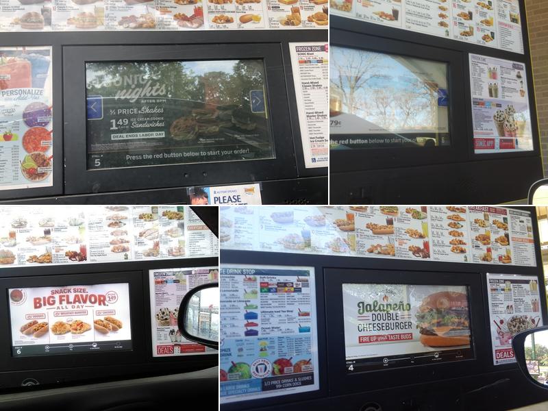 Sonic Drive-In Menu